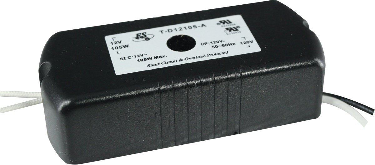 120V Input, 12V Output for Halogen lamp only, 150W. Class 2