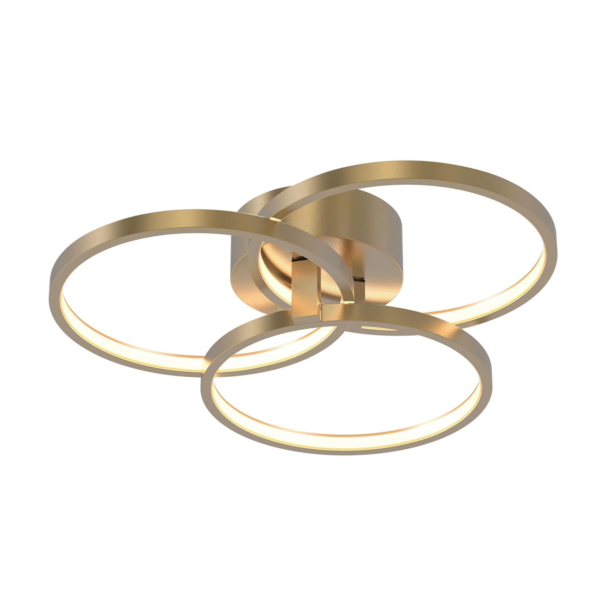 Orion Flushmount LED 26W 1000Lm 120V - Satin Brass
