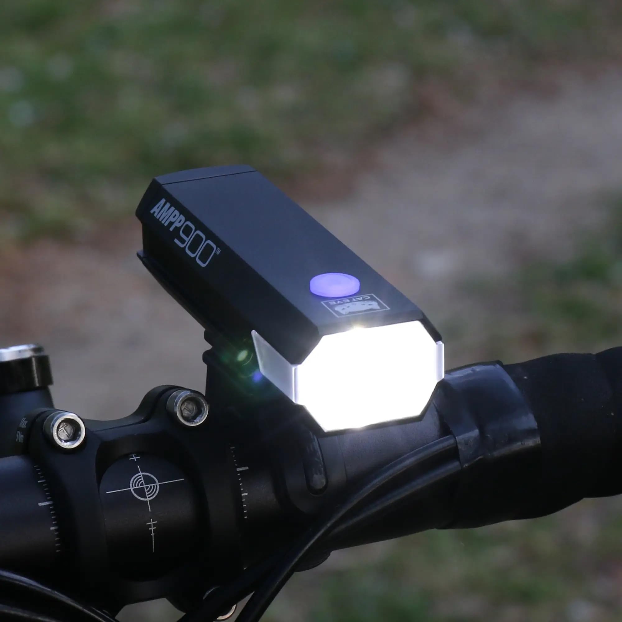 Cateye - Ampp Usb Rechargeable Bike Headlight (Ampp900)