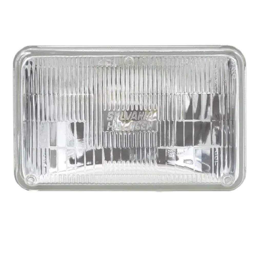 SYLVANIA H4666 Halogen Sealed Beam Headlight, 100x165, Black, 1 Bulb