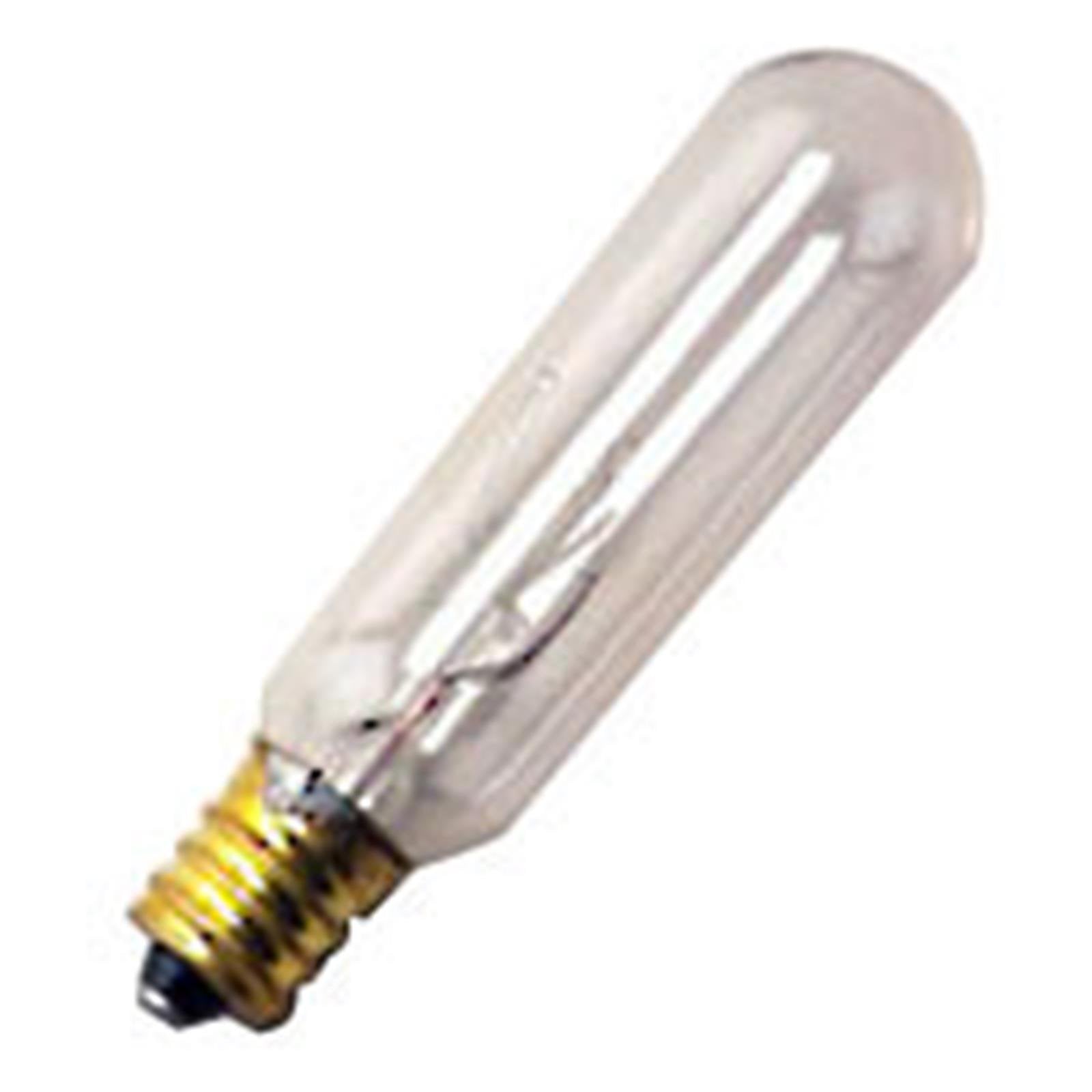 25 Qty. Halco 15W T6 CL Candelabra 145V Halco T6CL15/145V 15w 145v Incandescent Clear Lamp Bulb