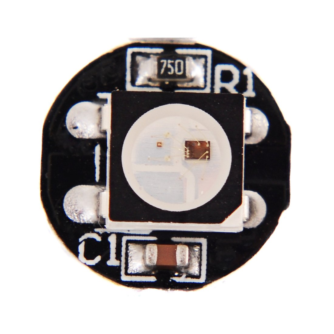 Btf-Lighting Ws2812B 100Pcs Rgb Led Pixel - Individually Addressable, Black Pcb, Dc5V, For Arduino
