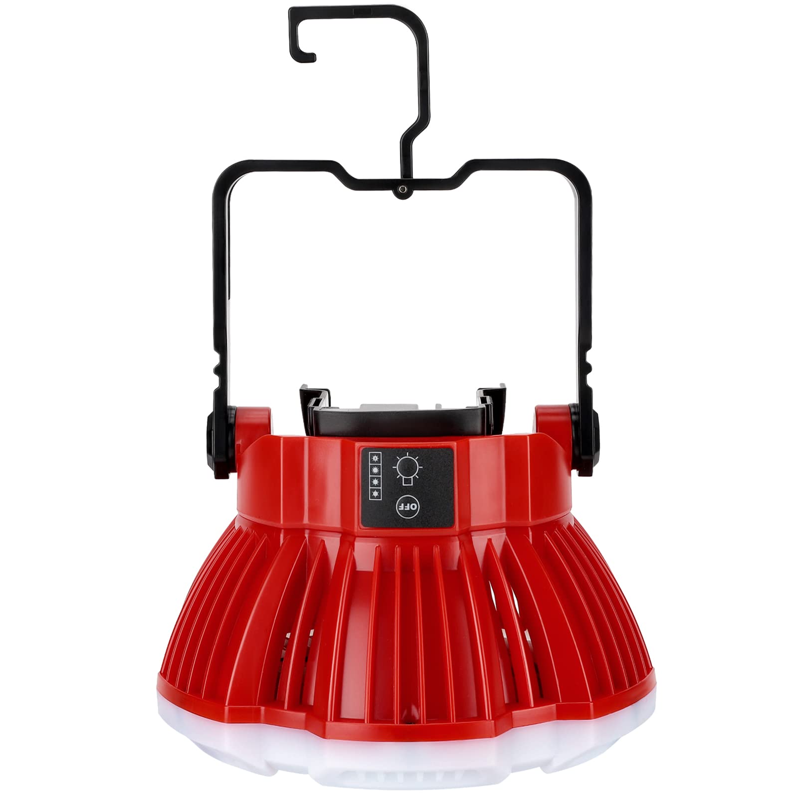 Adisipsoarin 2400LM LED Camping Lantern for Milwaukee m18 Battery, 24W LED Work Light for Car Repairing , Camping, Emergency and