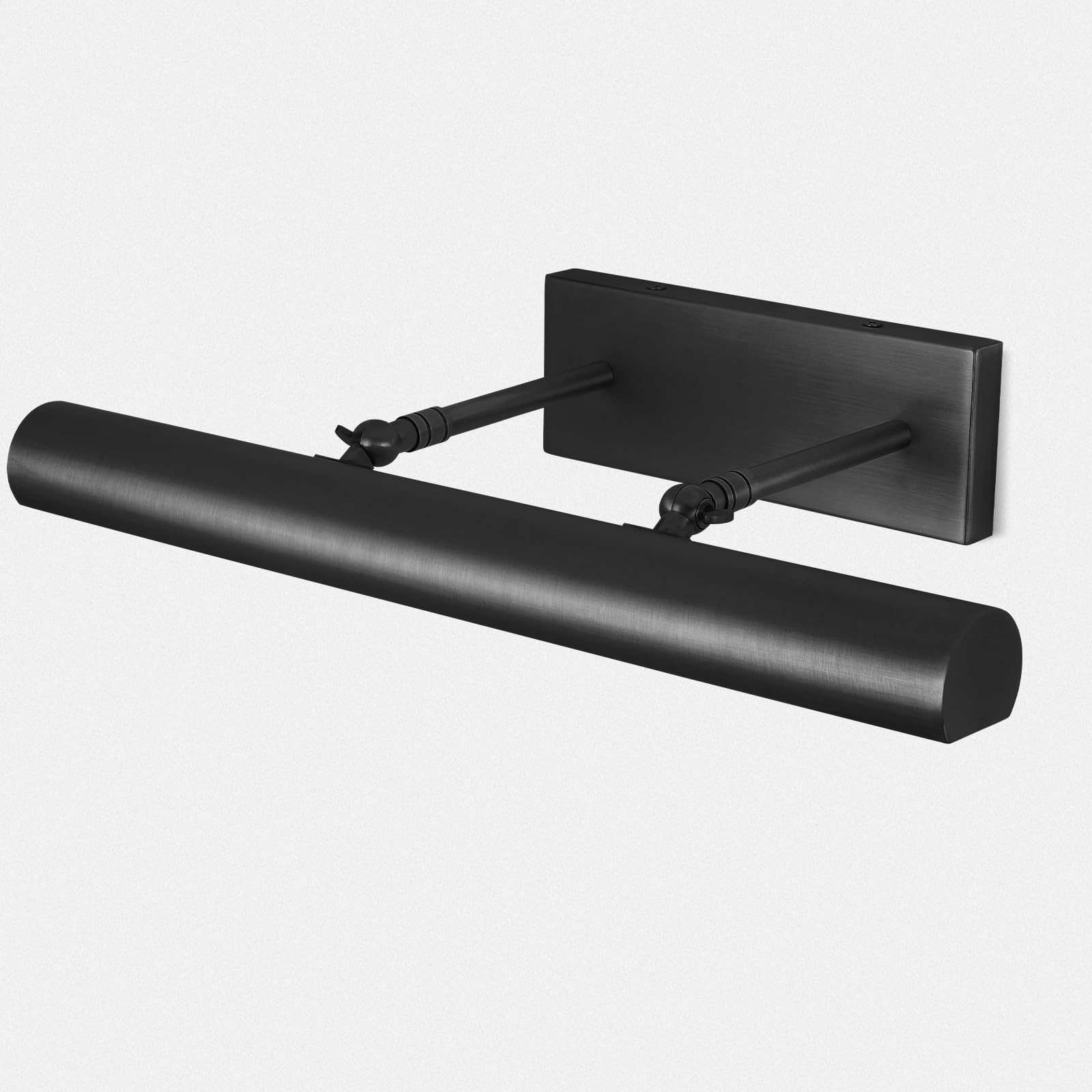 Pioutnf Black Picture Light, 18Inch Hardwired Picture Lights, Rotatable Picture Lights For Wall, Wall Lights For Pictures, Linea