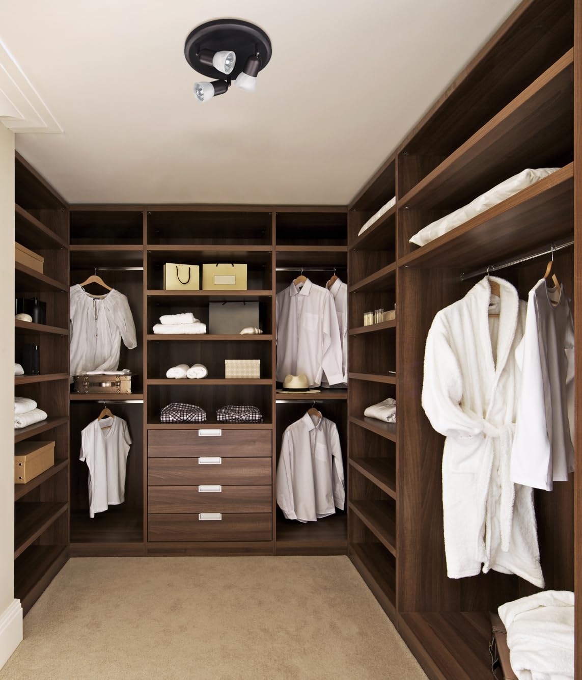 Canarm Ltd. Icw356A03Orb10 James 3 Bulb Ceiling/Wall Light, Oil Rubbed Bronze