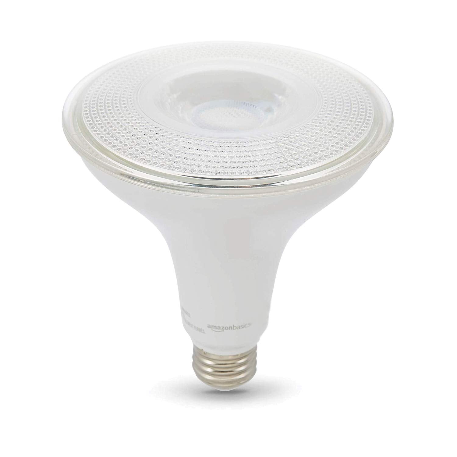 Amazon Basics PAR38 LED Light Bulb, 14W (120W Equivalent), Dusk to Dawn, Daylight White 5000K, 2-Pack, E26 Base, Energy Efficient