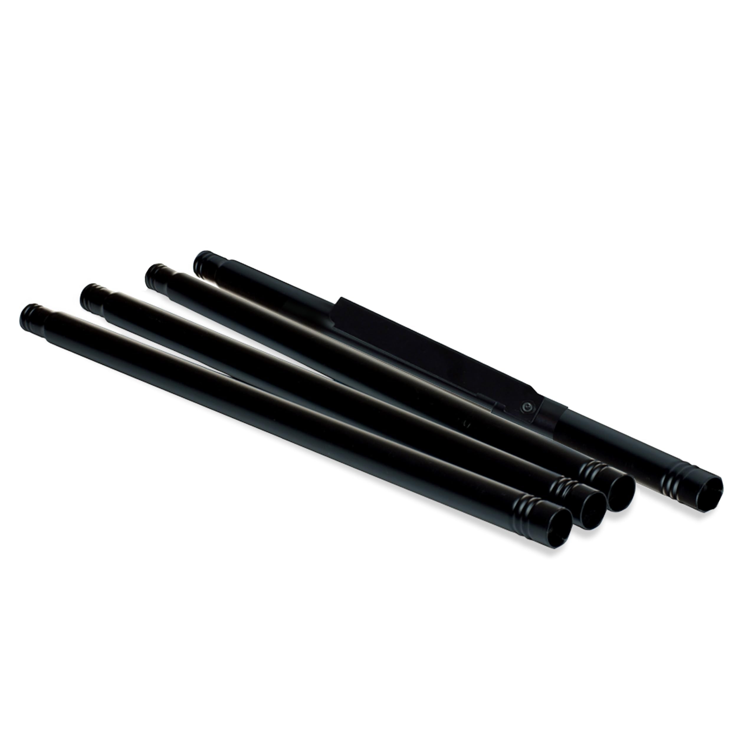 TIKI Brand Replacement Poles Outdoor Torch Accessory, Poles for Tiki Style Torches, 2-Pack, Black, 1320133