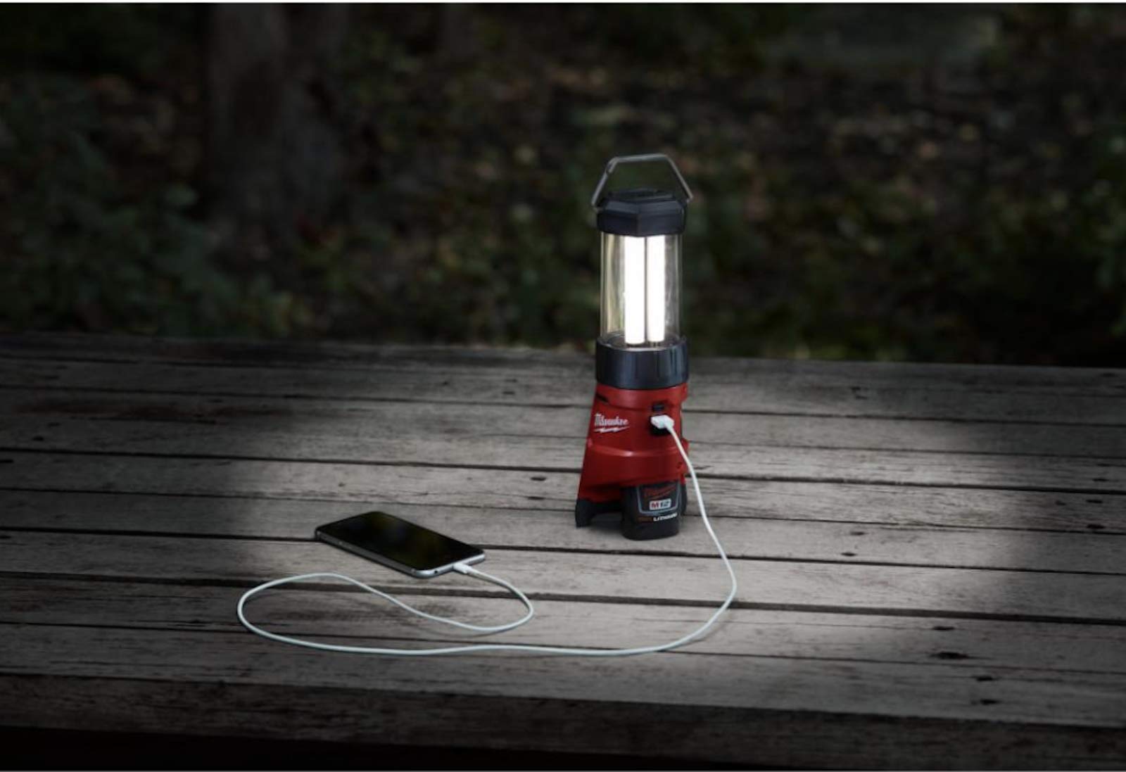 Rechargeable Area Light,12V,Led,1000 Lm