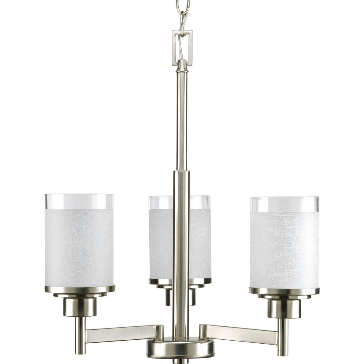 Progress Lighting P4458-09 Alexa Chandeliers, 17-Inch Diameter X 19-5/8-Inch Height, Nickel