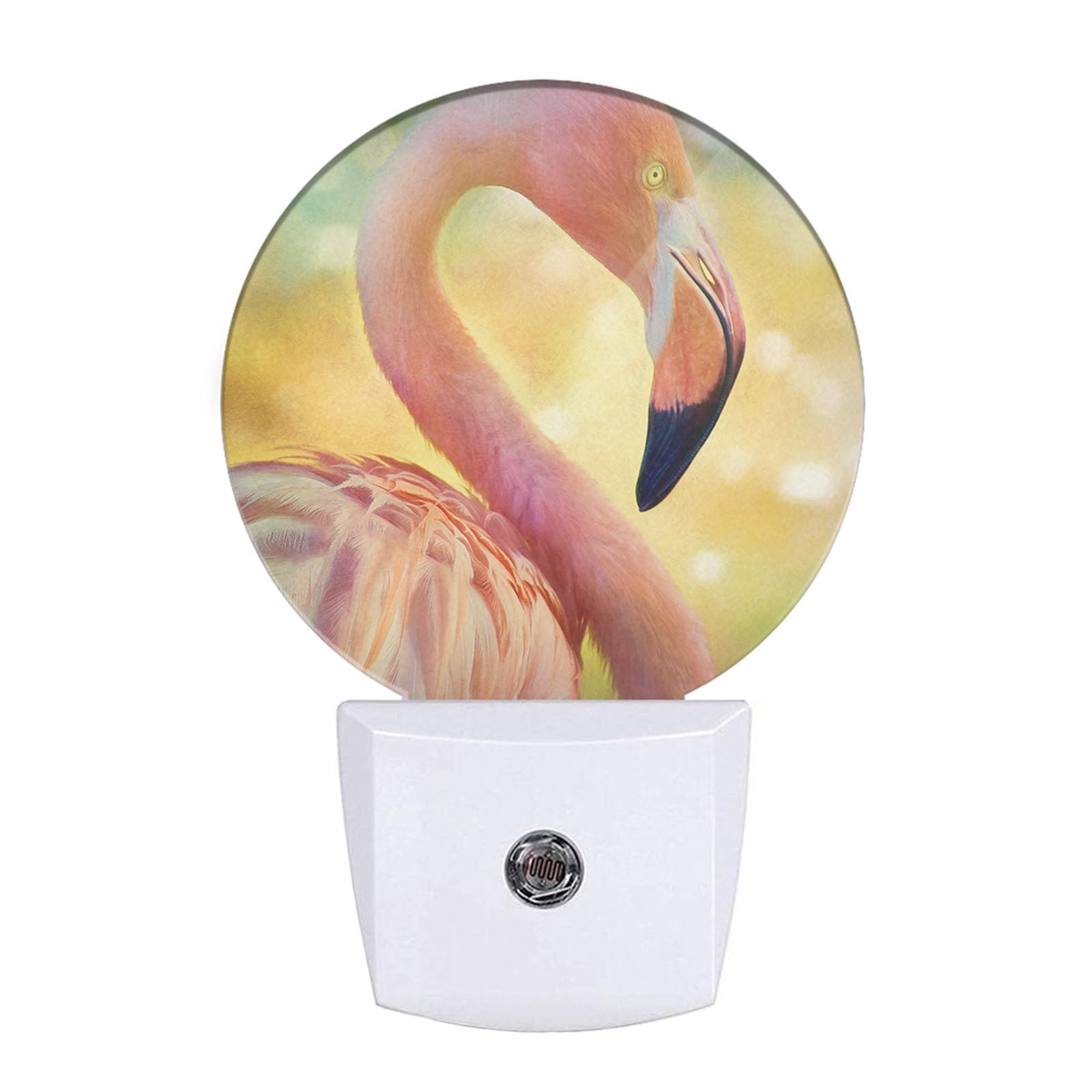 Uanvaha Pizza Night Light Fast Food Sausage Pizza Cheese Plug-in Night Lights with Dusk-to-Dawn Sensor for Bedroom, Bathroom and