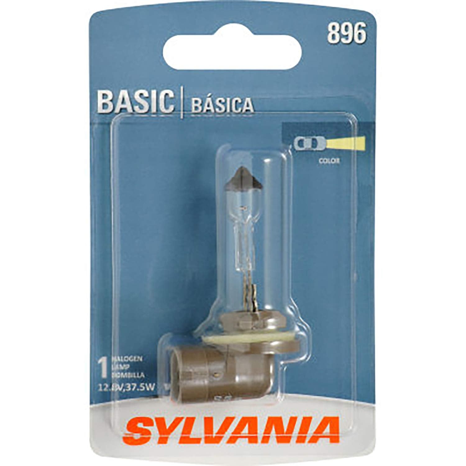 SYLVANIA - 896 Basic - Halogen Light Bulb for Fog Applications (Contains 1 Bulb)