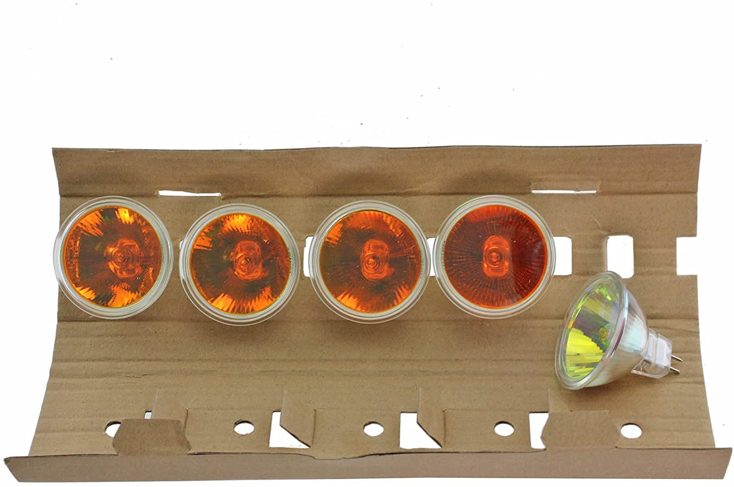 Dimplex Opti-Myst Series Halogen Bulbs, 4 Pack (Model: Rb400), 153 Btu, 12 Volt, 45 Watt