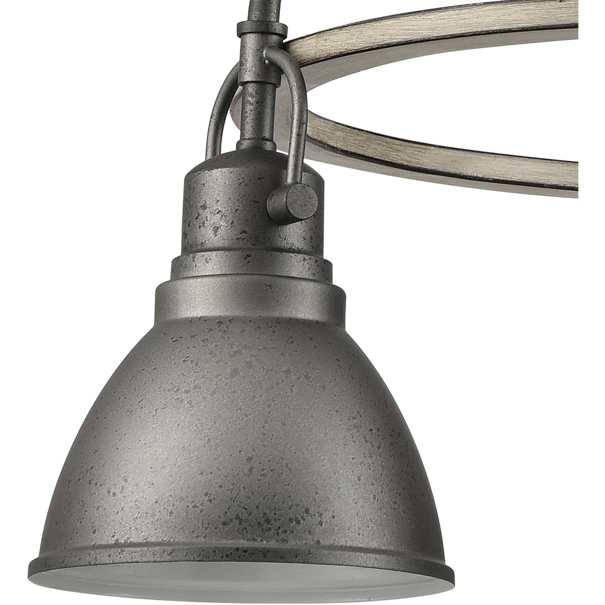 Elk Home North Shore 3-Light Outdoor Pendant, 24'' Wide, Iron Finish, Alloy Steel