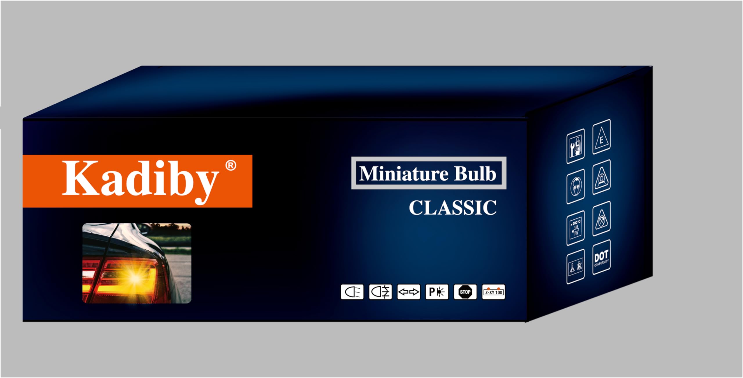 Kadiby 12 Pack 2057/1157/2357 Bulb Tail/Brake/Turn Signal Lights Long Life White Clear Auto Trailer Light Bulbs S25 P21/5W 2057Ll 2057A 2057Nall 2057Cv Bay15D Lighting Fit For Cars And Motocycles