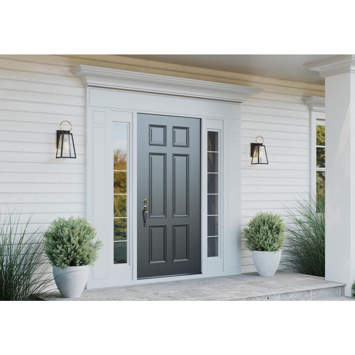 Progress Lighting Barnett Outdoor Wall Light, Bronze, Aluminum, 15.13x6.50x6.50, Model P560077-020