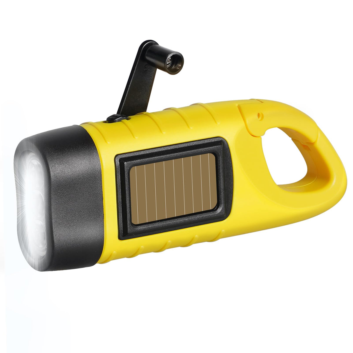 SEANCHEER Hand Crank Solar Powered Flashlights,Compact Emergency Recha – Lightsdaddy