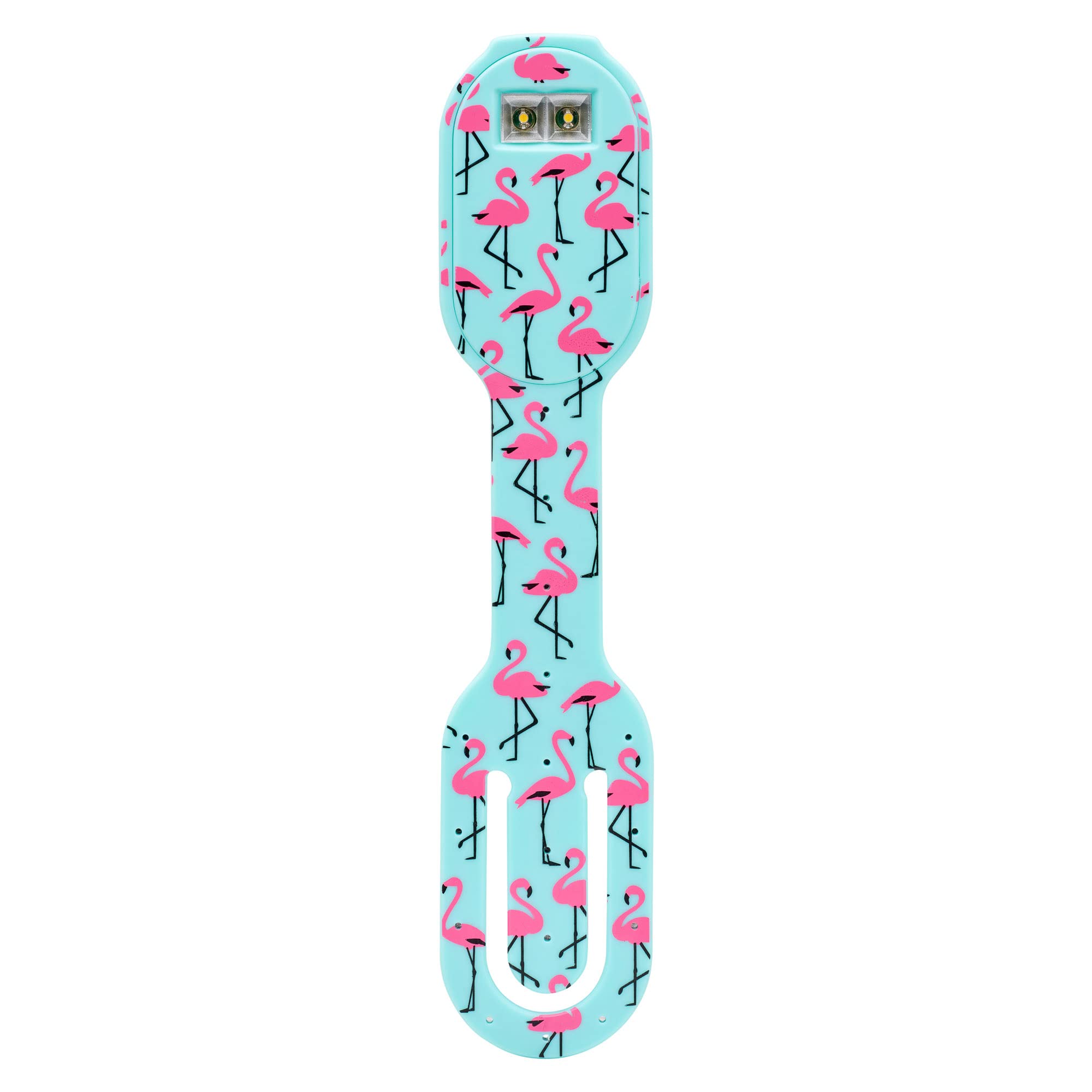 Gifts for Readers & Writers LED Reading Light, Rechargeable Bookmark & Clip-On, Flamingo Color, Model 2, well-made Material