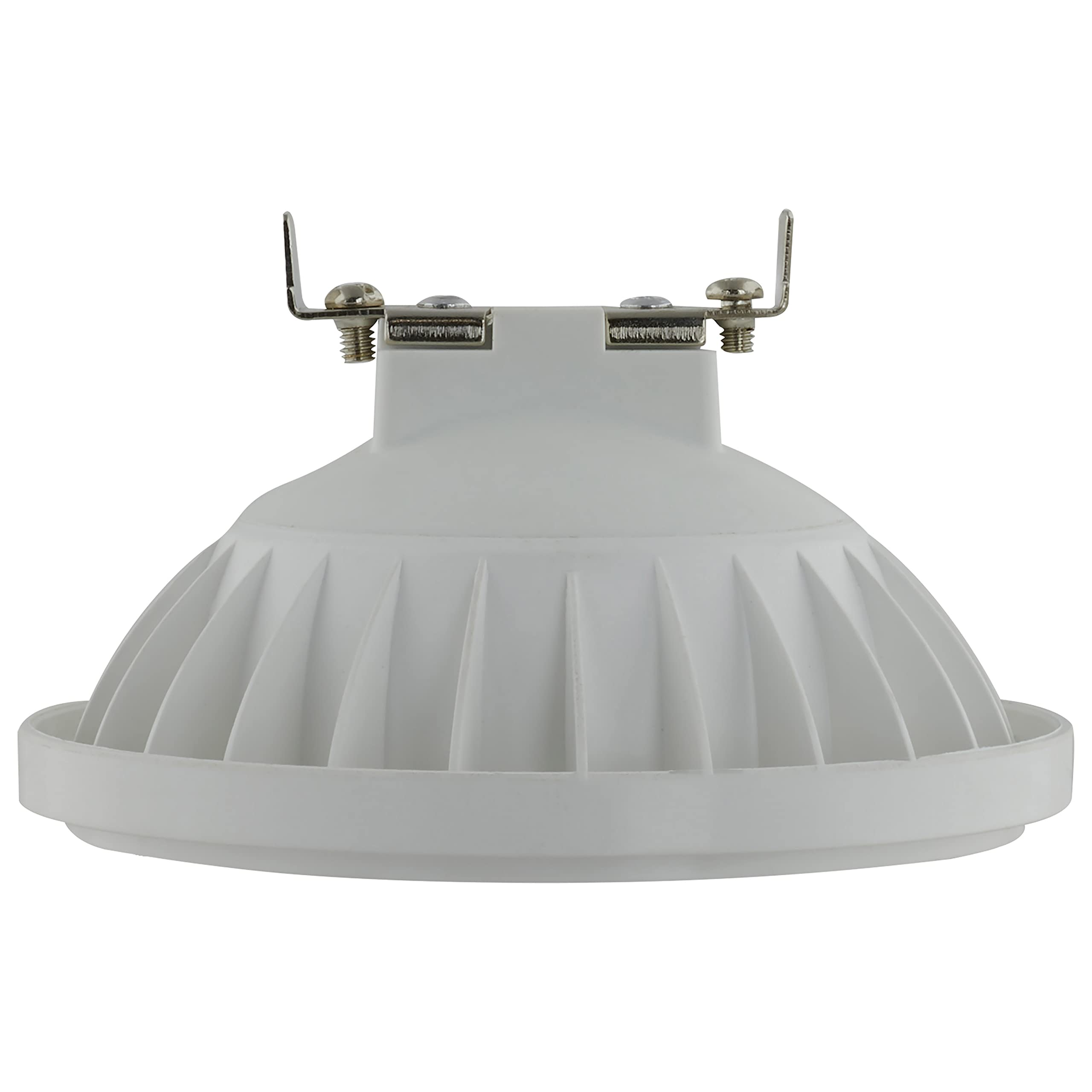 Satco AR111 LED Reflector Light Bulb, 12W, 36-Degree Beam, 6 Pack, White, Model S12247