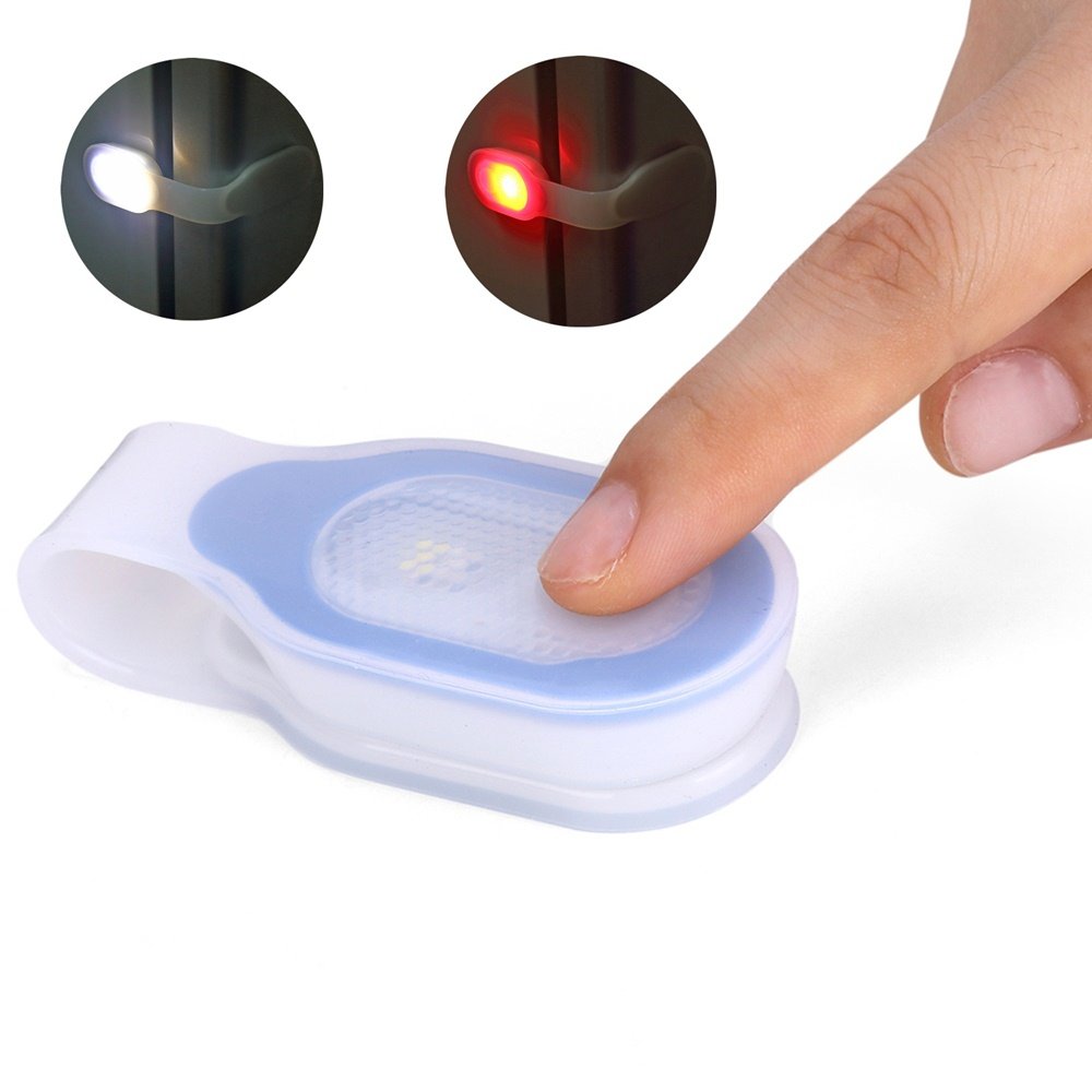Alonefire LED Clip-on Flashlight - Magnetic, Hands-Free, Plastic, Model PL200, Ideal for Nurses & Outdoor Emergencies, SKU2156