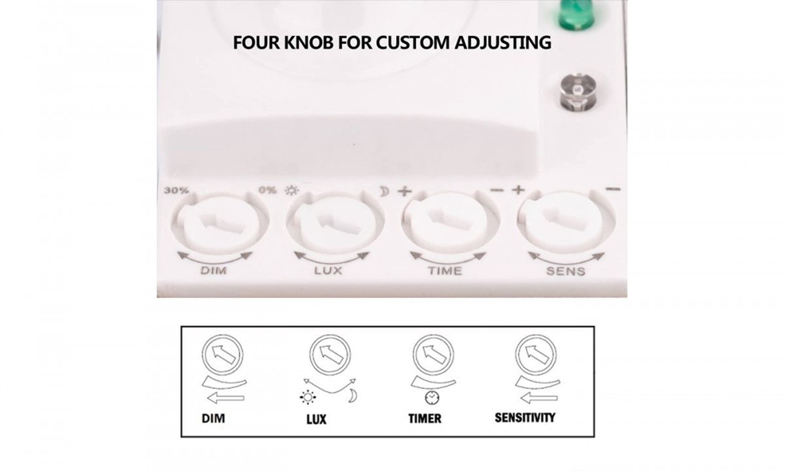 eSenlite Flush Mount Ceiling Light 18W 1200LM 3000K EE118WMC Warm White Aluminum