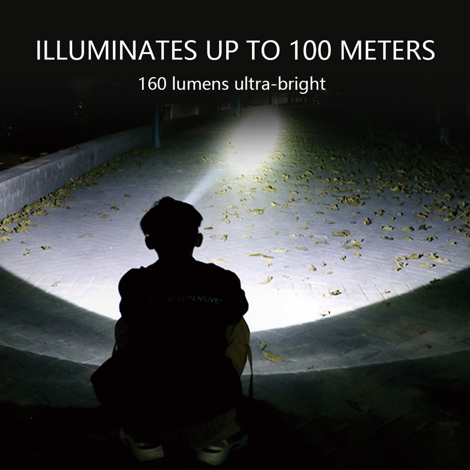 Vekkia Ultra Bright Led Headlamp-5 Lighting Modes,White & Red Leds Head Lamp, Camping Accessories Gear. Ipx6 Waterproof Headligh