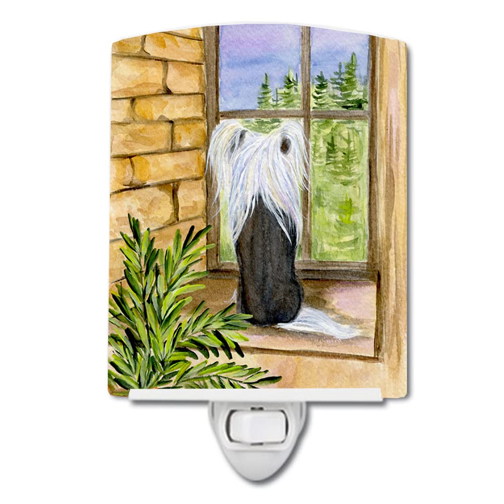 Carolines Treasures Ceramic Night Light, UL-Certified, 6x4x3 inches, Multicolor, Model SS8121CNL