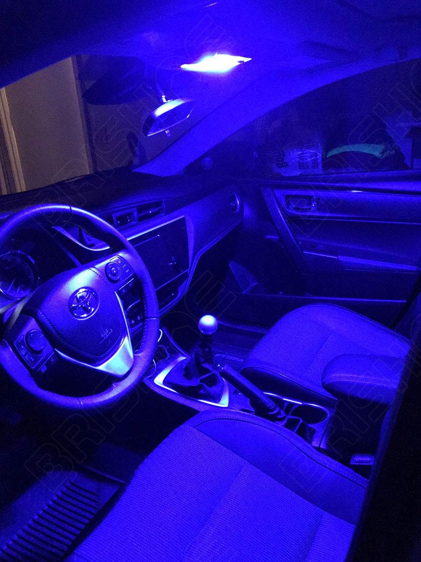 Brishine Blue Led Interior Light Kit For Toyota Tundra 2014 2015 2016 2017 2018 2019 2020 2021 Super Bright Interior Led Bulbs P
