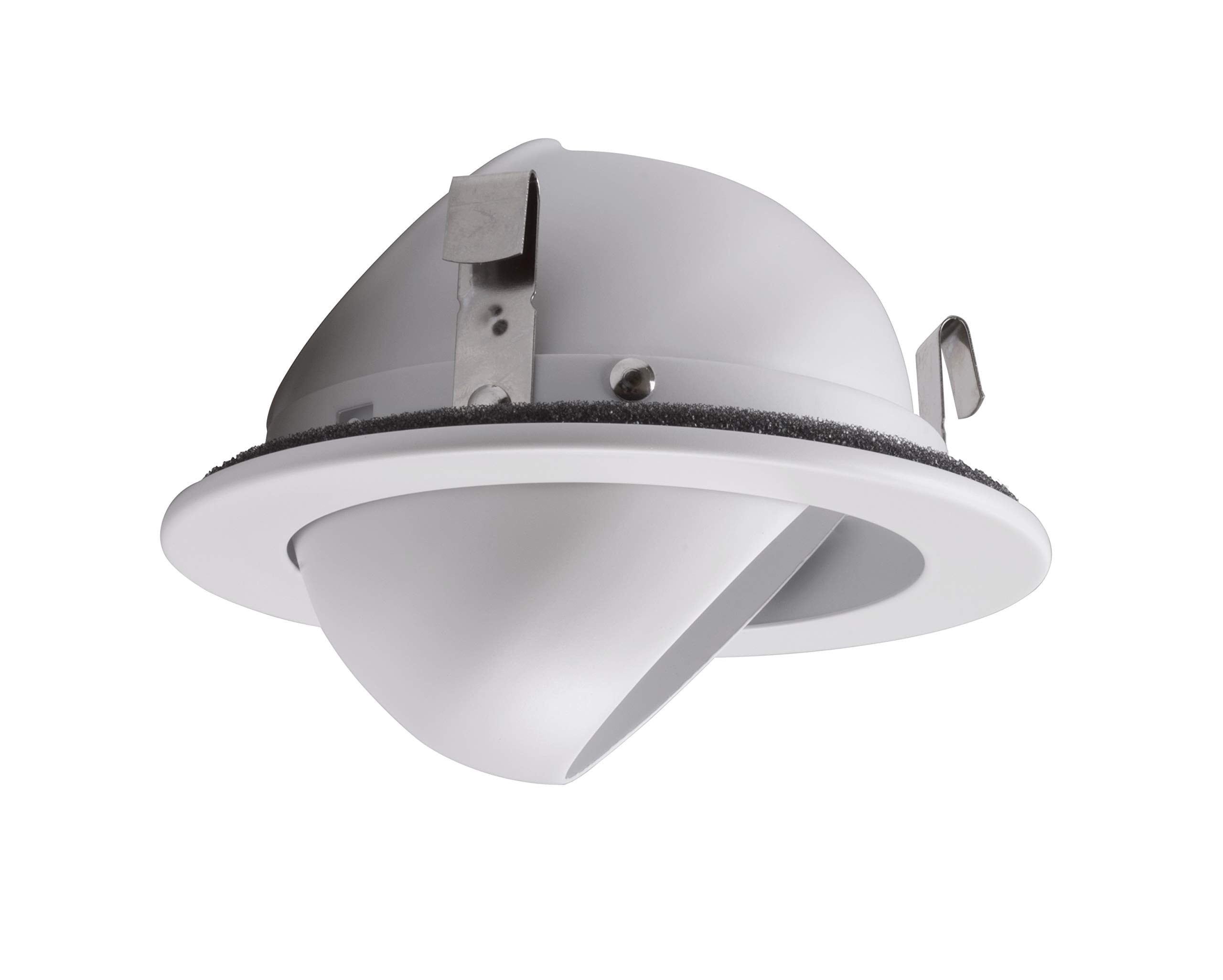 Nicor Lighting 4 Inch White Adjustable Eyeball Trim, For 4 Inch Housings (19506Wh)