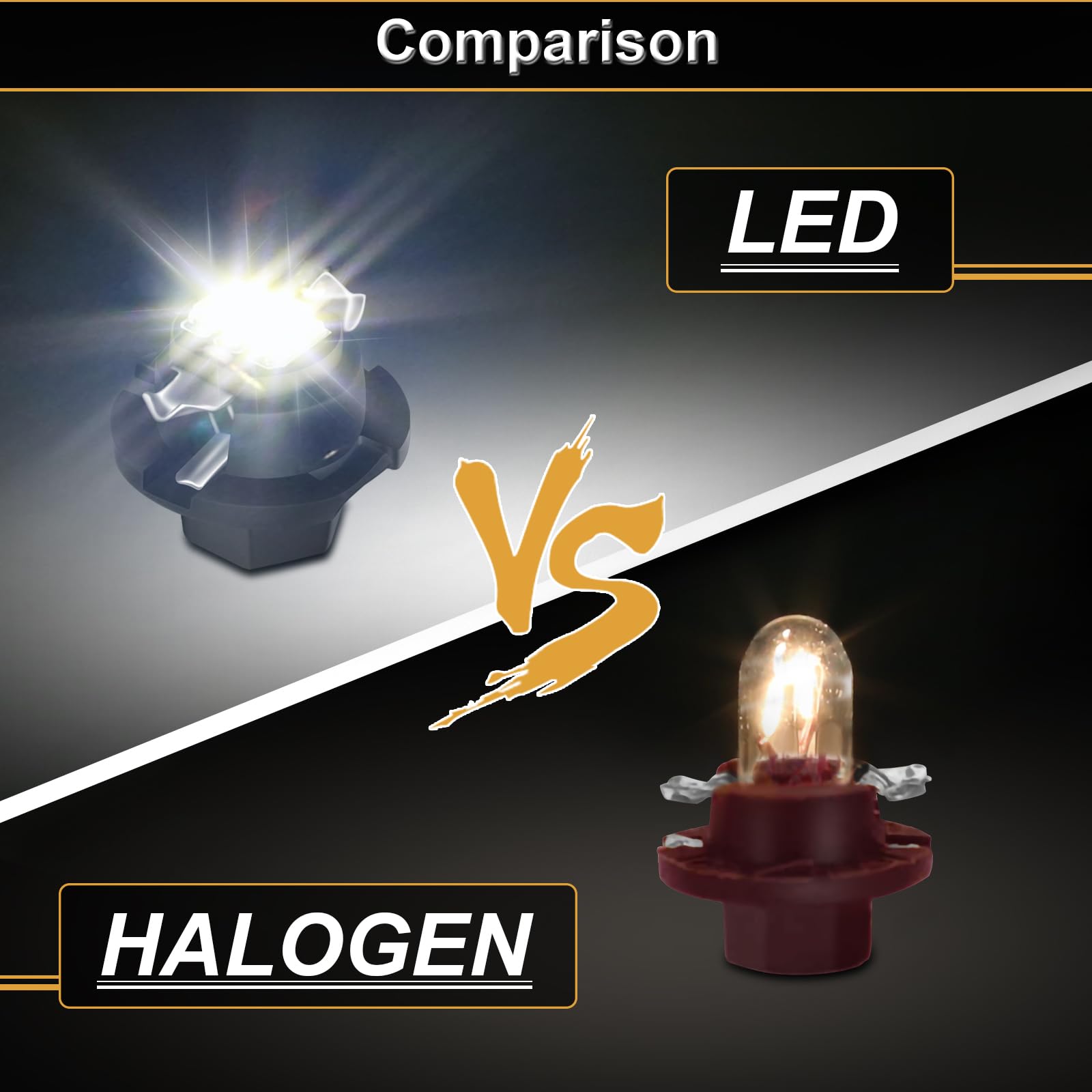 RAVSOFT Speedometer LED Bulbs Kit, Compatible with 2002-2006 Dodge Ram 1500 2500 3500, White, Pack of 14