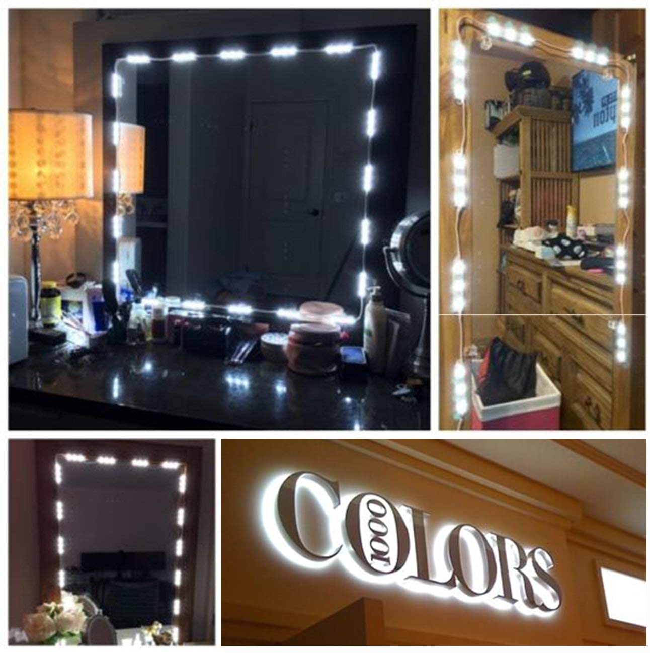 Led Storefront Lights Store Window Lights For Business Waterproof Decorative Light For Advertising Letter Signs Lightbox 5050 Smd Window Strip Light 40Ft 80 Pieces Led Module Lights Pomelotree 4 Packs