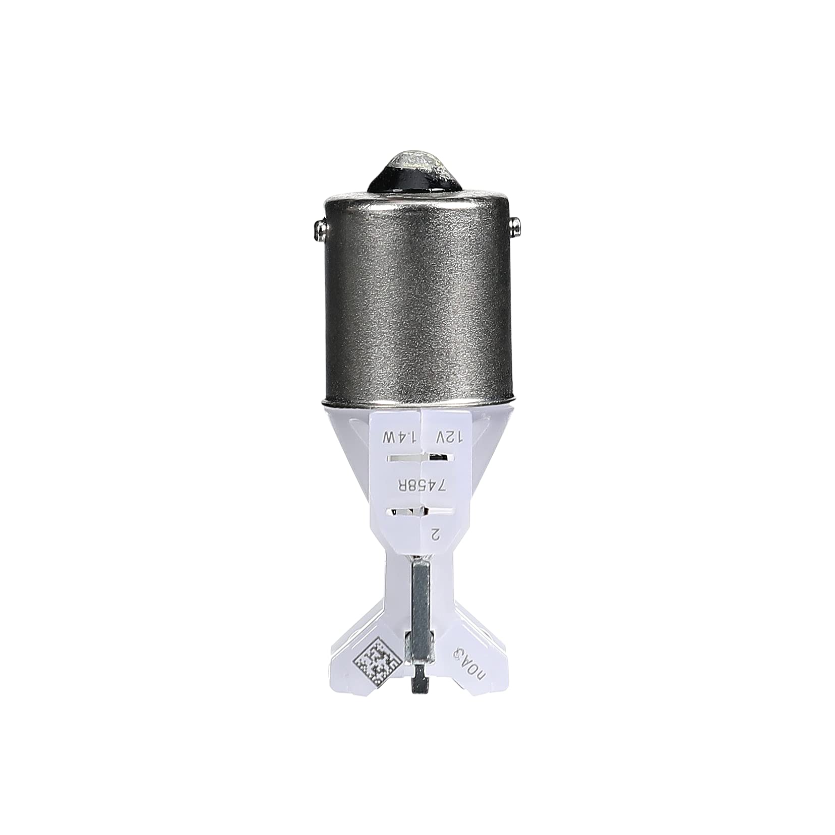SYLVANIA 7506 LED Red Mini Bulb - 2 Pack, Ideal for Stop and Tail Lights, Bright LED, Model 7506RSL.BP2