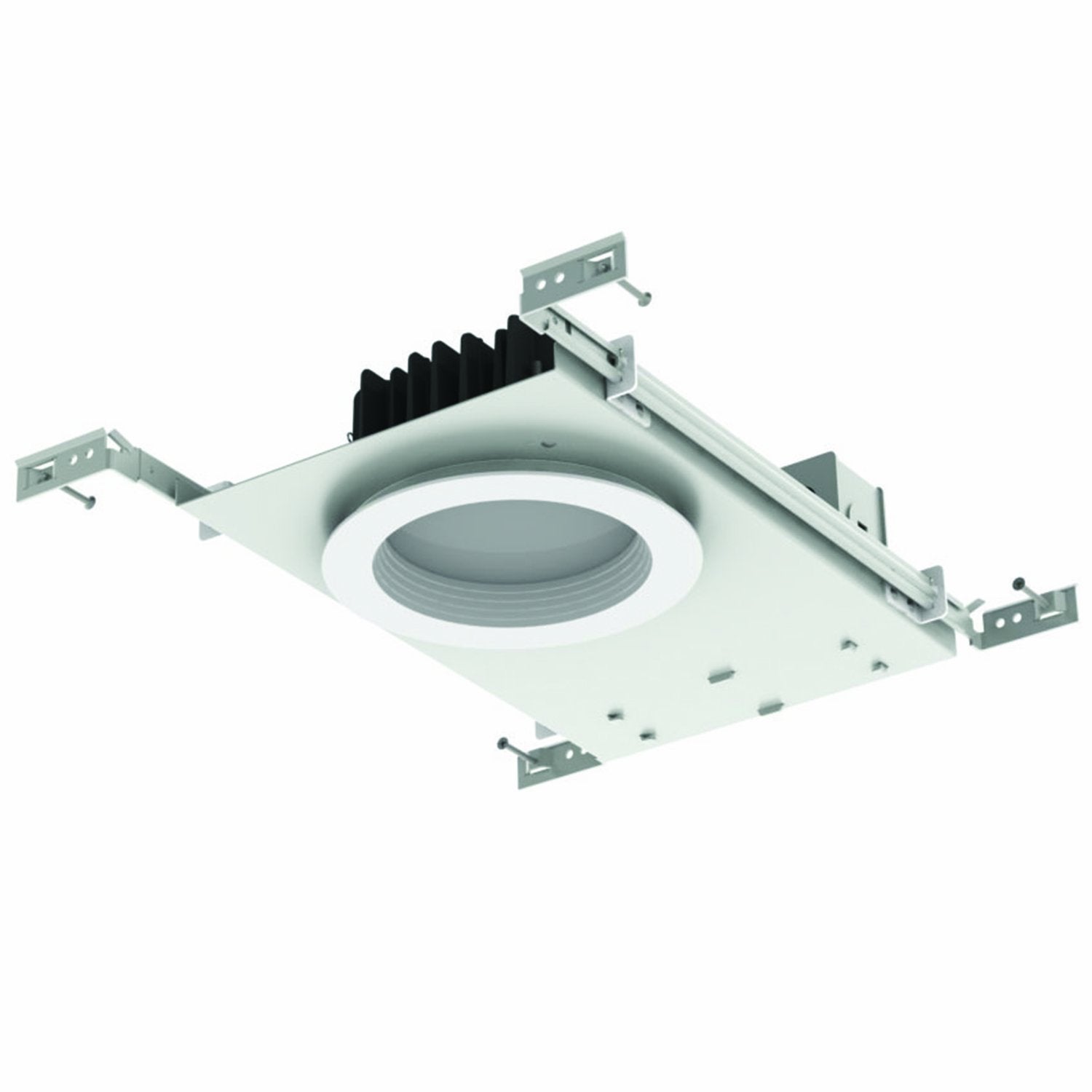 Sunlite 89051-SU LF20W4RD/50K LED Square Recessed Down-Light Fixture 4-Inch Round