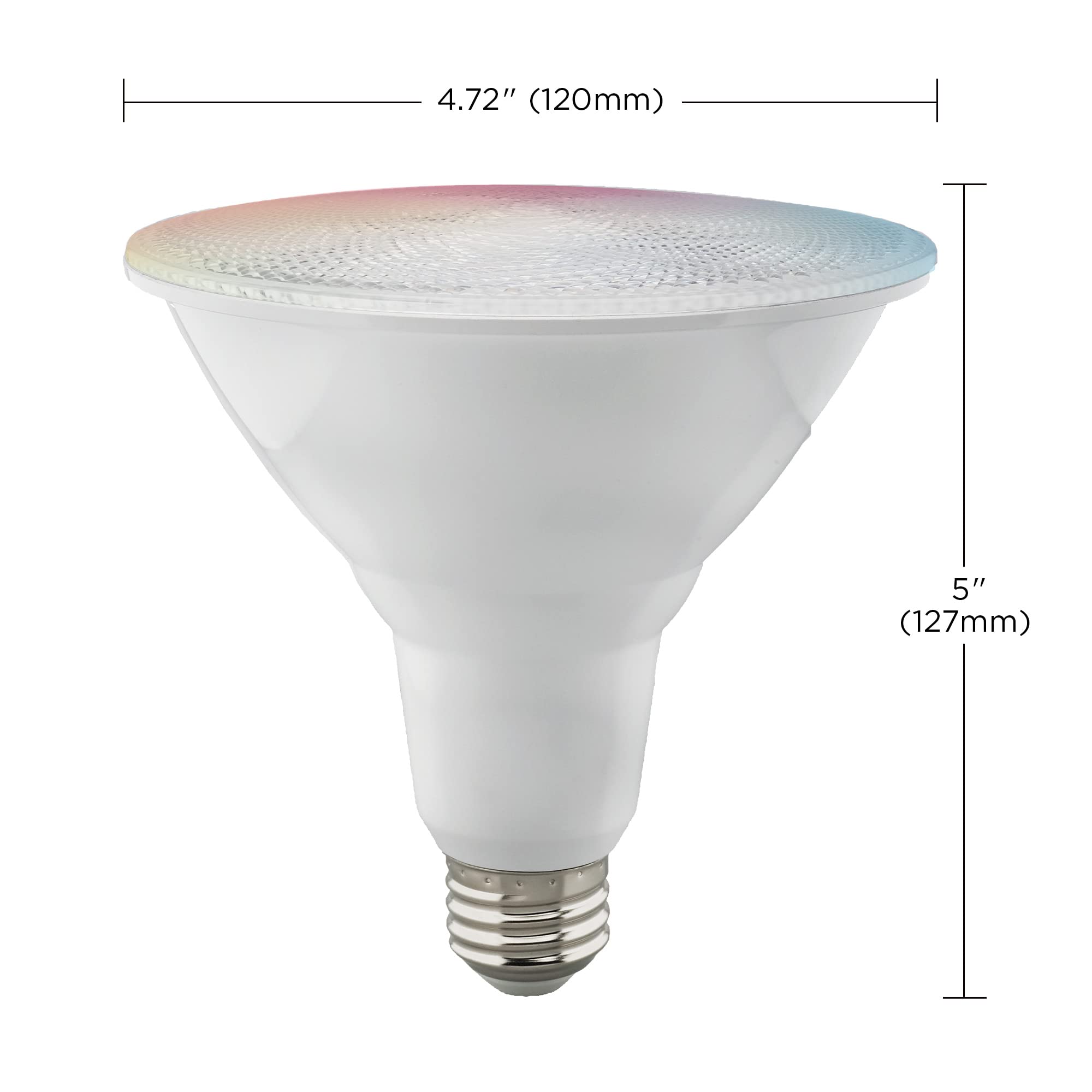 Satco S11258 Starfish 15-Watt Wifi Smart Led Light Bulb, Works With Siri, Alexa, Google Assistant, Smartthings, 2700K-5000K, Par