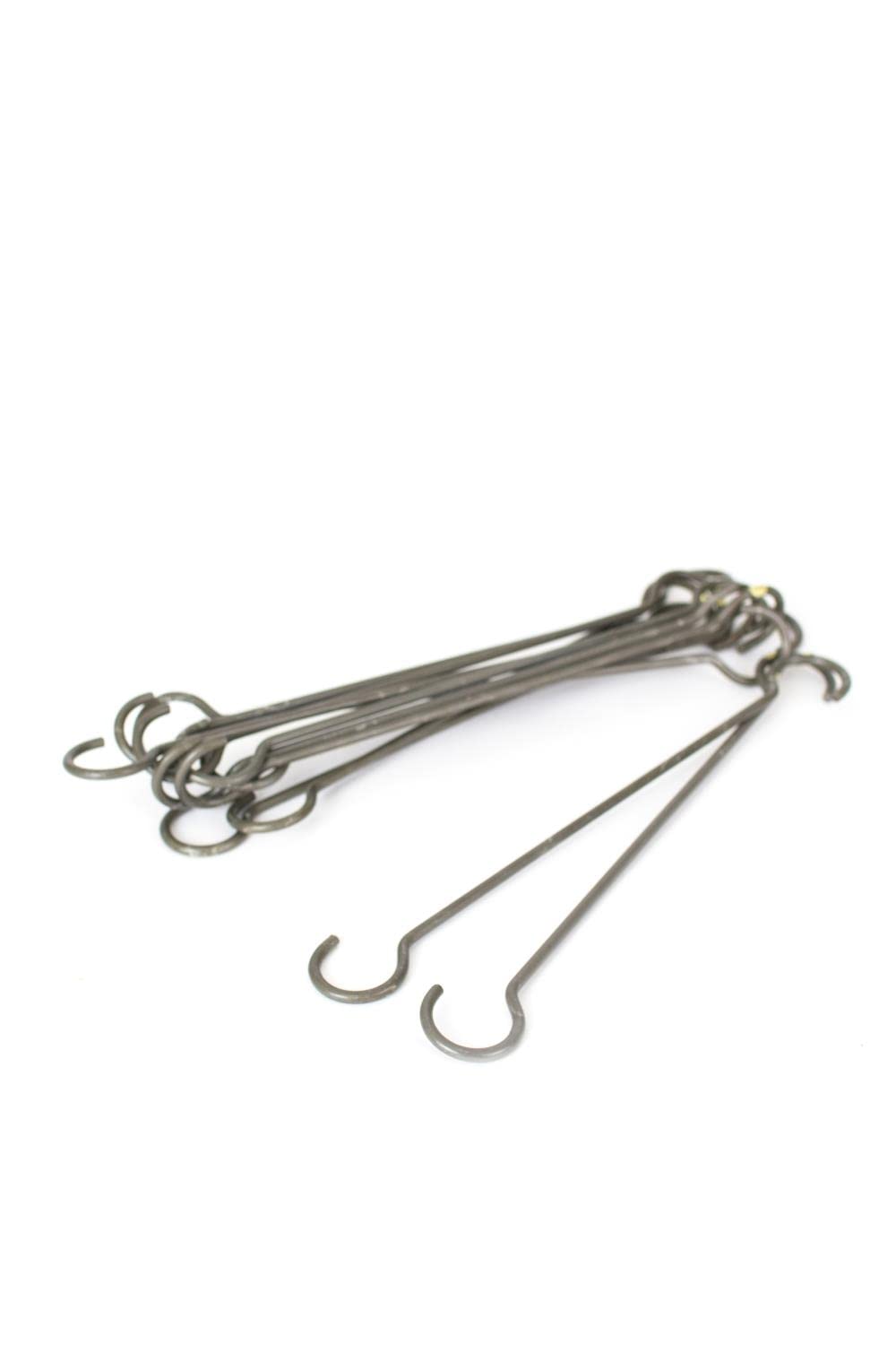 KALALOU Set of 12 Wire S Hooks, Metal, Model CQ7326, See Image