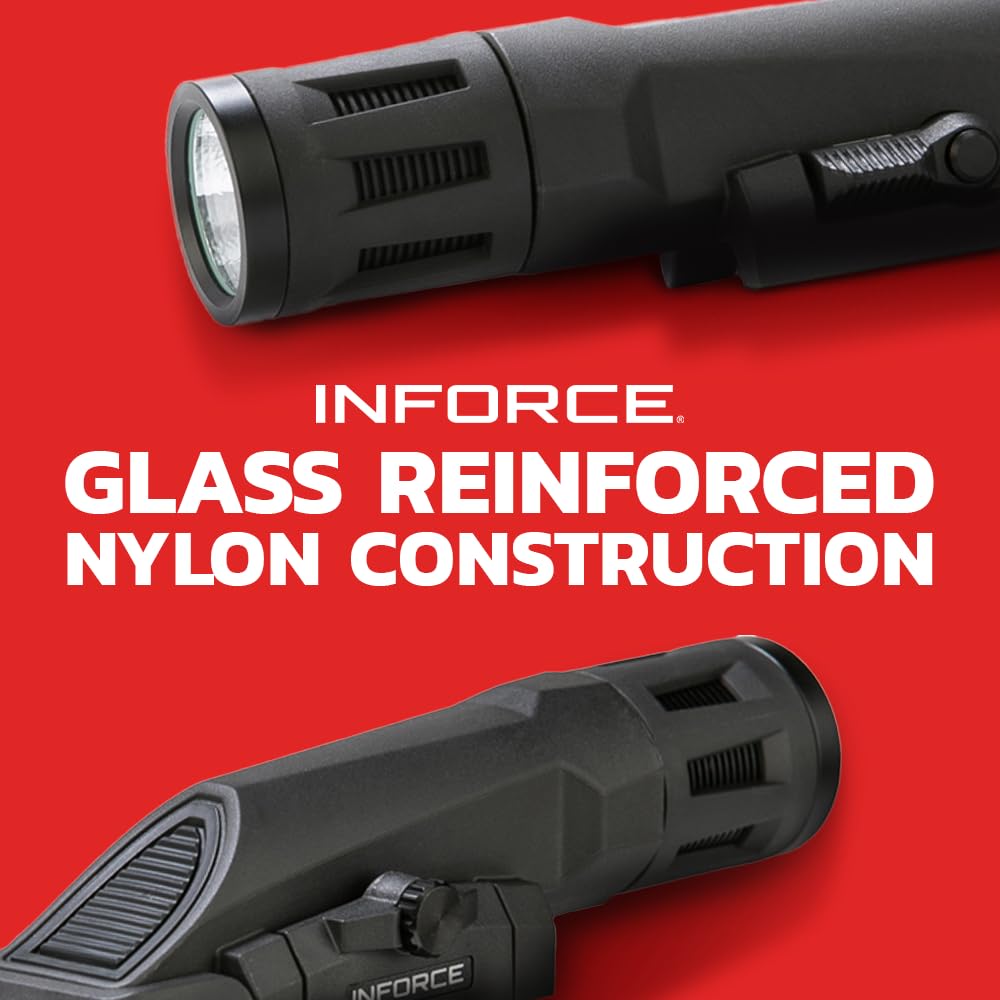 Inforce WMLX 800 Lumens Gen 2 Weaponlight White Light, Black Body (Black)