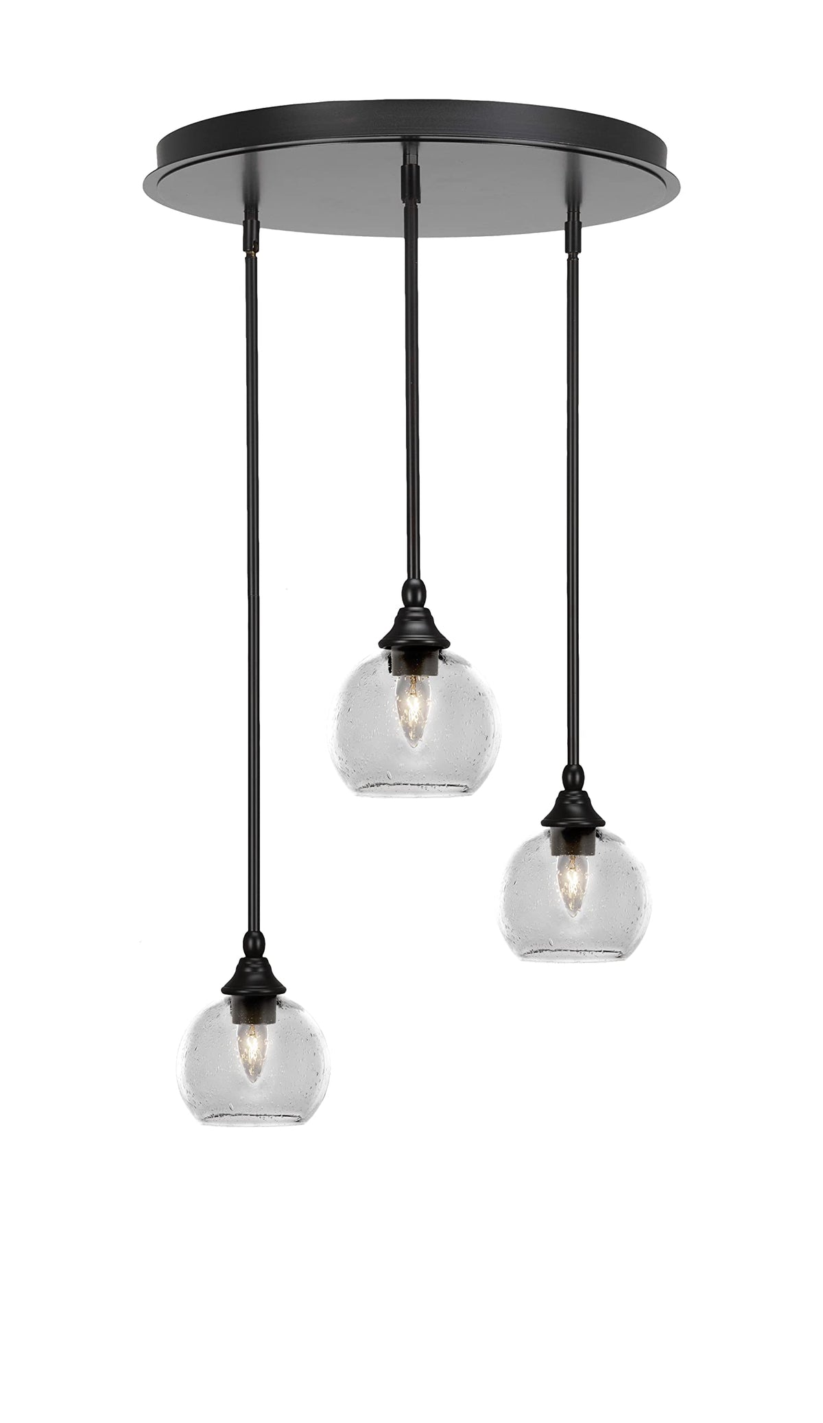 Empire 3 Light Cluster Pendalier in Espresso Finish (2183-ES-4100)