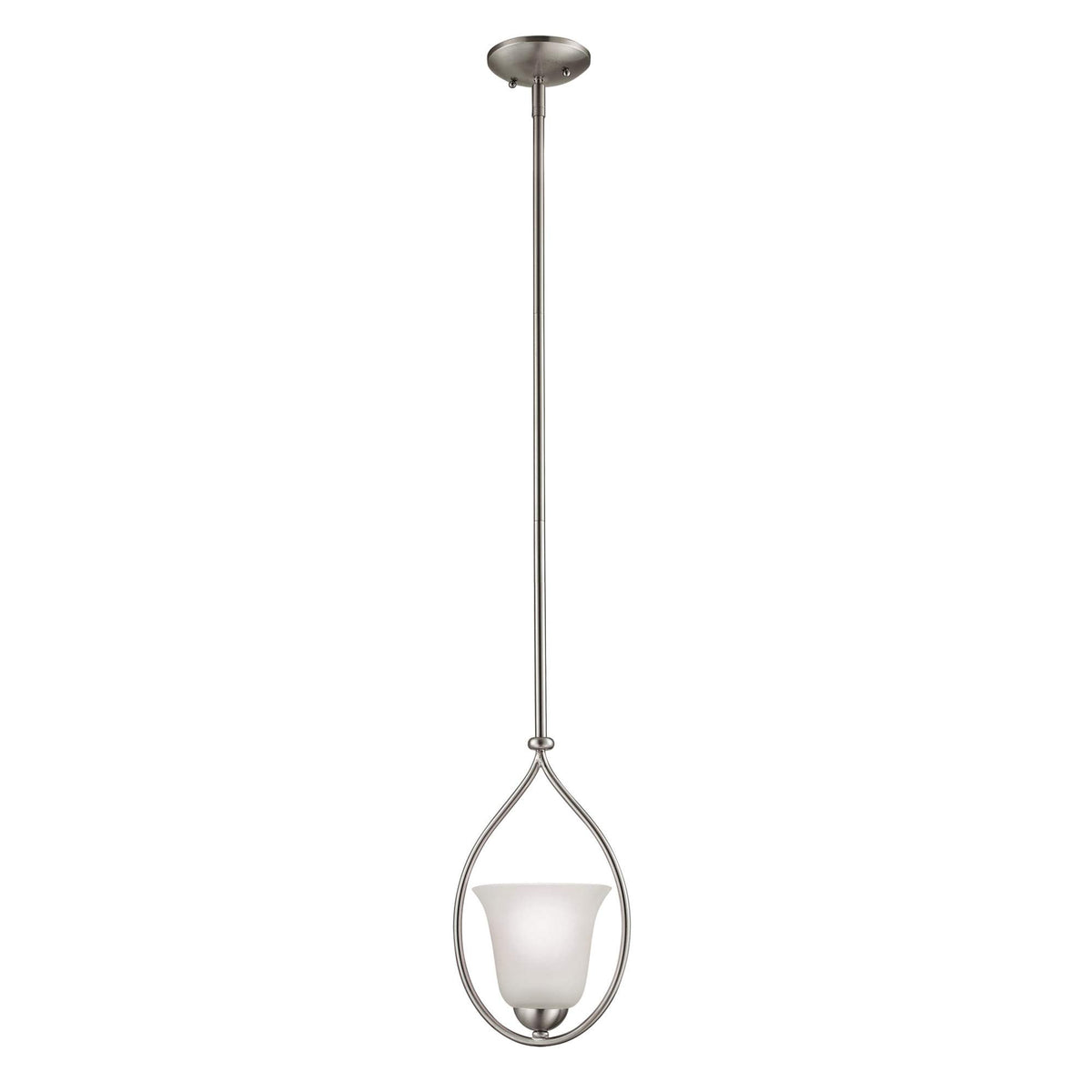 Elk Home Thomas Lighting 1201Ps/20-Led Silver Mini Pendant Light, Metal Fixture