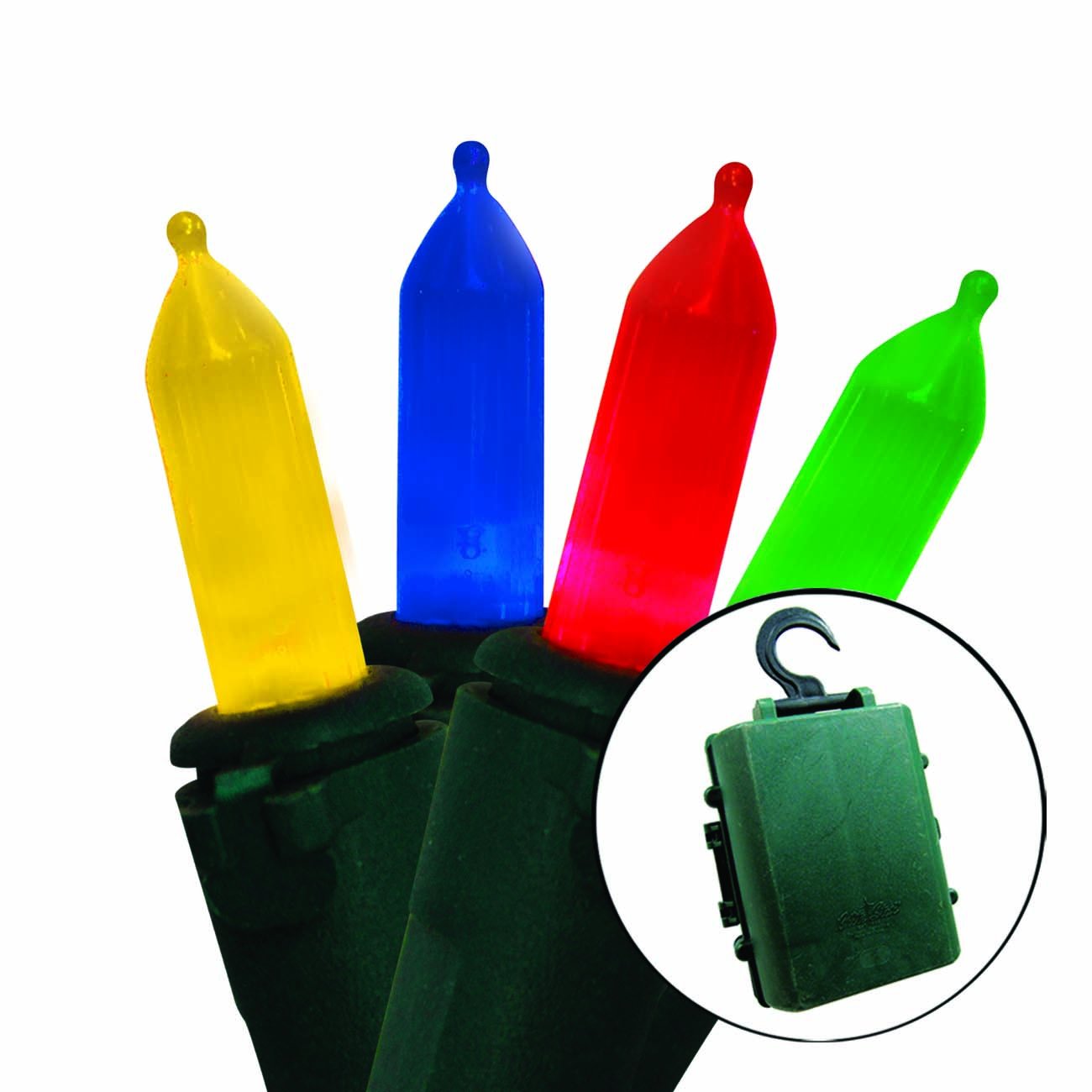 Brite Star 35 Mini Led Light Perfect For Birthdays, Themed Events, & More-1 Set, 12.25', Multi