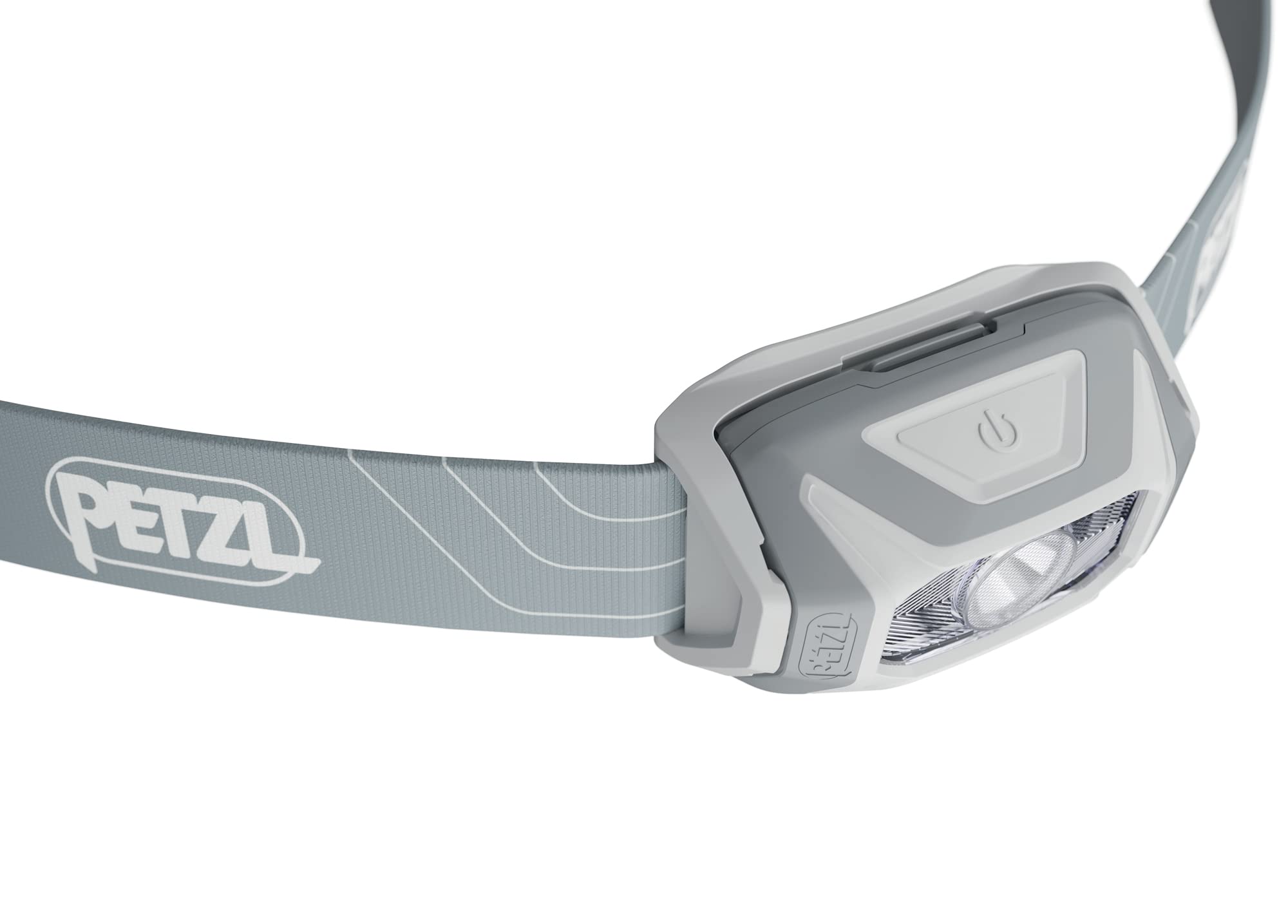 Petzl Tikkina Headlamp - Compact, Easy-To-Use 300 Lumen Headlamp, Designed For Hiking, Climbing, Running, And Camping - Grey
