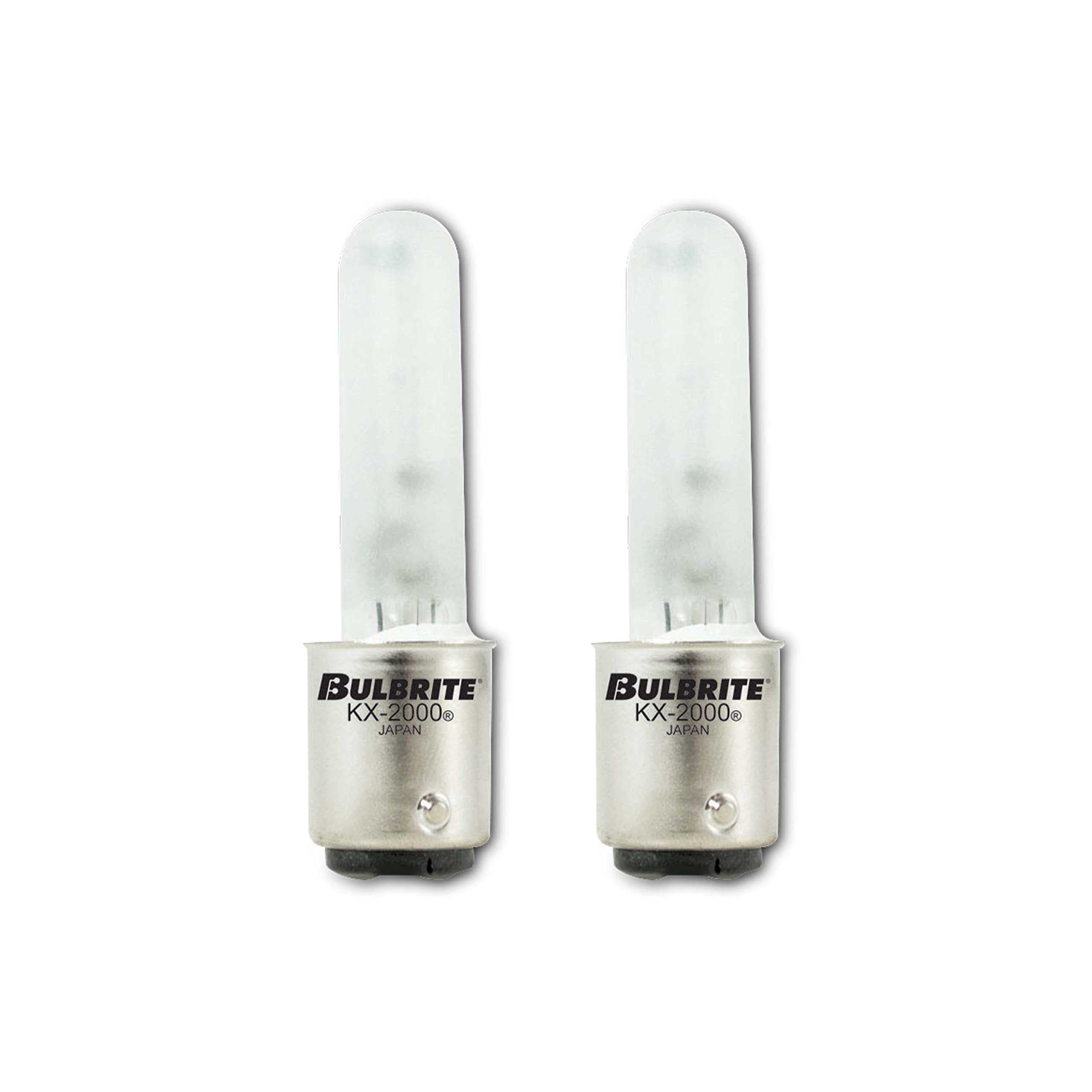 Bulbrite Kx20Fr/Dc Double-Contact Bayonet Base (Ba15D) Light Bulb, 2-Pack, Frost