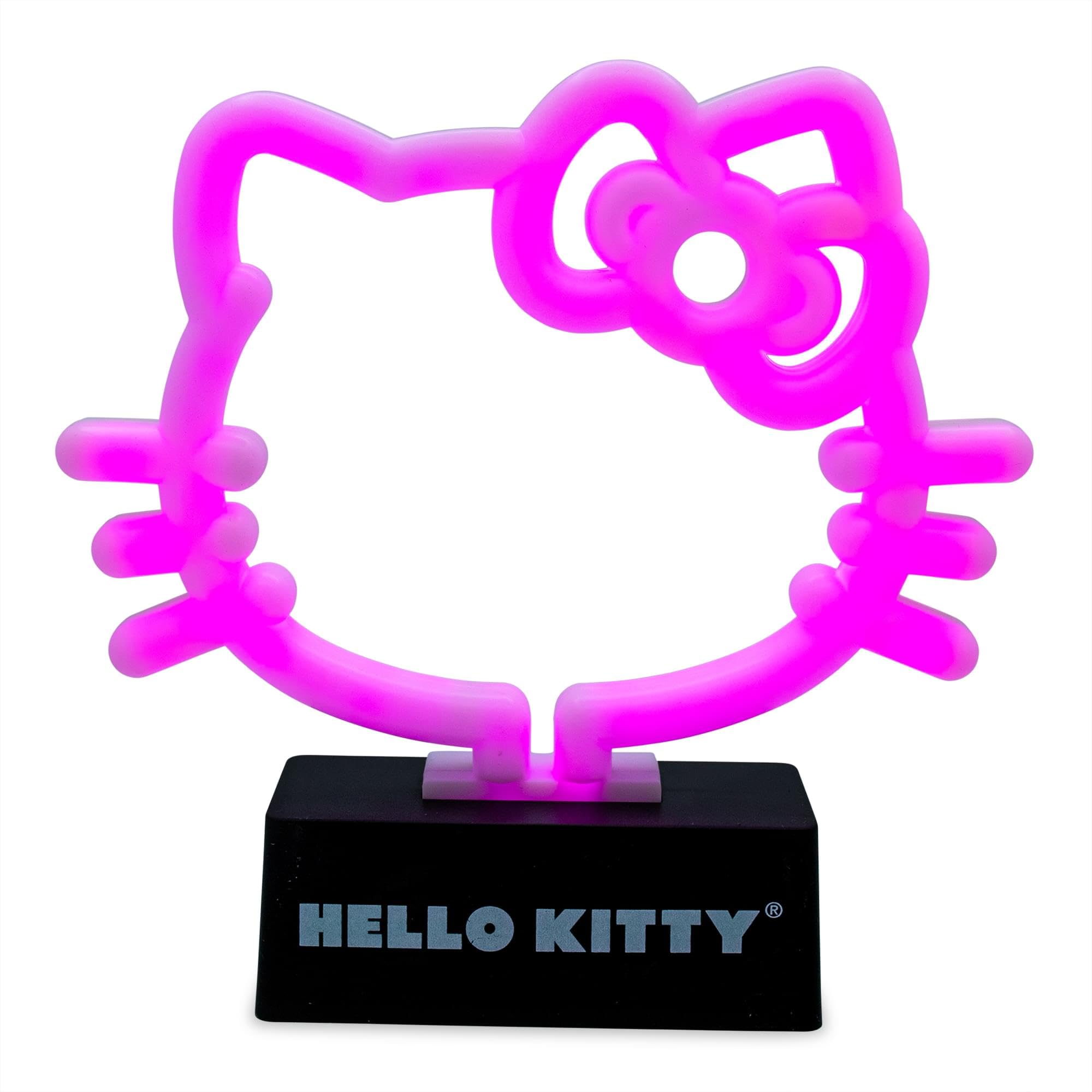 Hello Kitty Face And Bow 65 -Inch Led Neon Mood Light