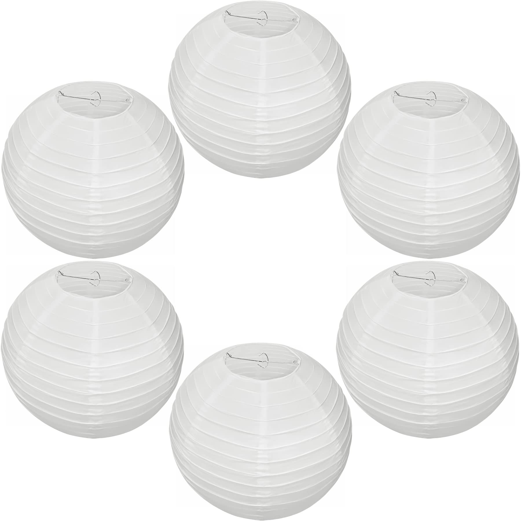Famgee 16 Inch Hanging Chinese Japanese Paper Lanterns For Birthday Wedding Halloween Bridal Shower Christmas Festival Decoratio