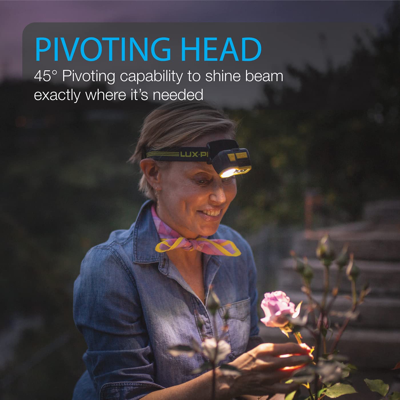 Lux Pro Bright 400 Lumen Camping Led Headlamp - Lp347