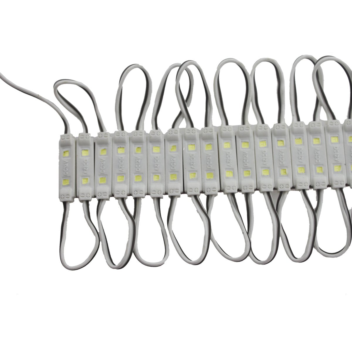 REXTiN Super Bright 200pcs 2835 2 LED Module 80-90LM Per Module Waterproof Decorative Light for Letter Sign Advertising Signs wi