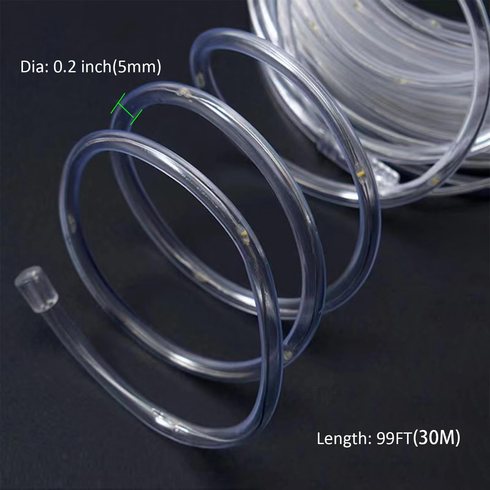 Hahome 99Ft Led Rope Lights, 300 Color Changing Waterproof String Lights For Indoor/Outdoor Décor
