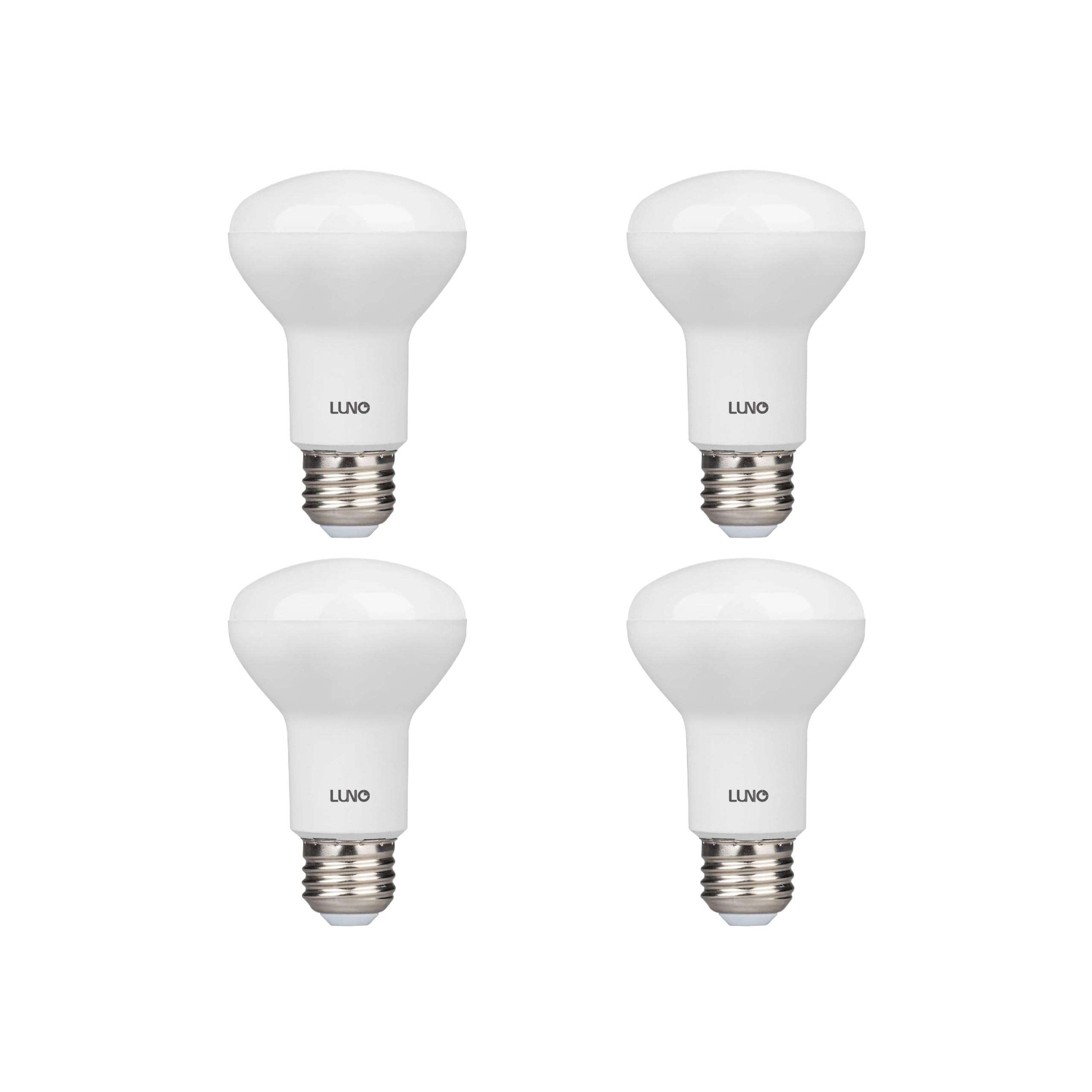 Luno R20 Dimmable Led Bulb, 6.5W (45W Equivalent), 455 Lumens, 2700K (Soft White), Medium Base (E26), Ul Listed (4-Pack)