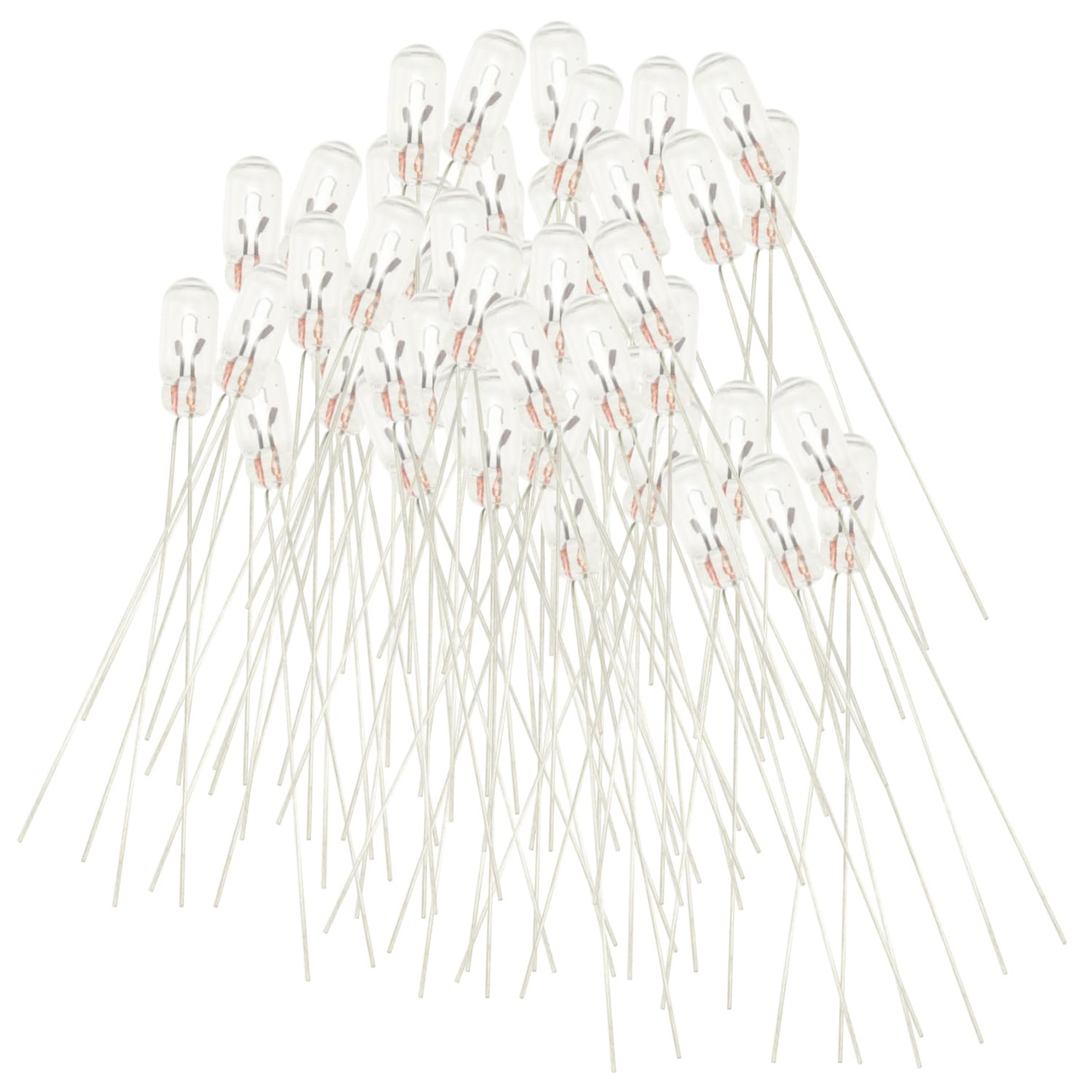 Godiymodules 20 Pcs For Miniature Lamp 3Mm 12V Indicator Bulb Bombilla Incandescent Filament,3Mm Halogen Bulb