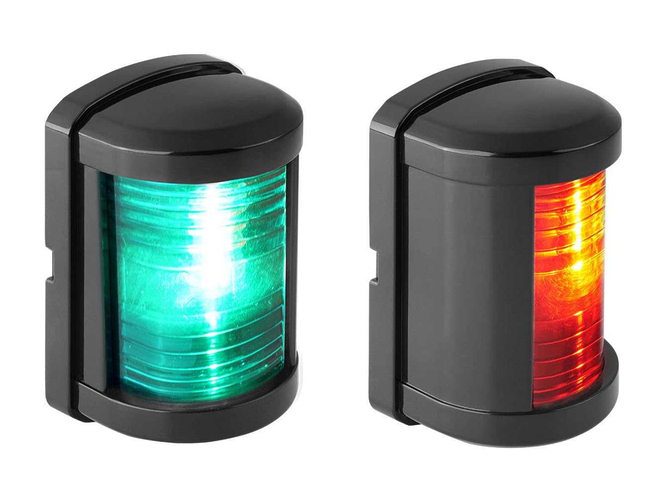 Seaflo Led Navigation Light Ip67 2Nm Visibility Green Starboard Red Port White Stern Mast Steaming Light Choose Style (Green And