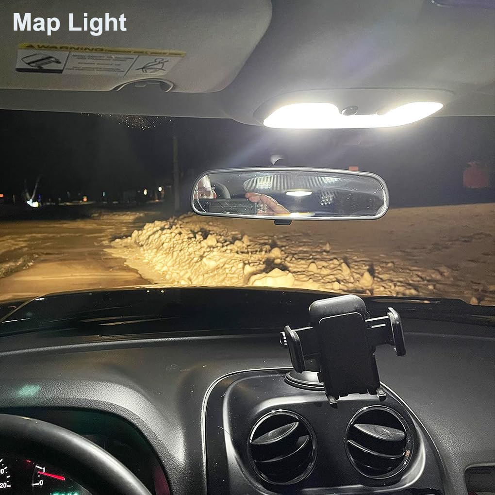 Winetis Led Interior Lights Bulb Kit Replacement For 2007 2008 2009 2010 2011 2012 2013 2014 2015 Jeep Patriot Map Dome Door Tru