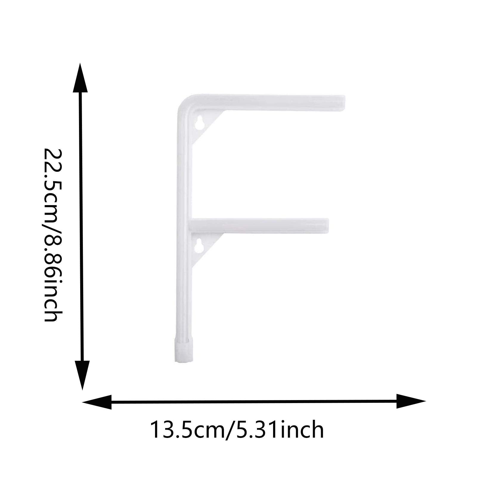 ENUOLI LED Blue Neon Letter Sign, Battery/USB Operated, Plastic Marquee Light, Model nNH.F-B, Decorative Wall Decor for Kids Rooms